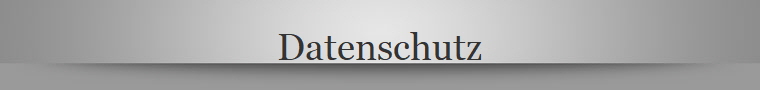 Datenschutz